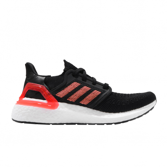 adidas WMNS Ultra Boost 2020 Core Black Signal Coral