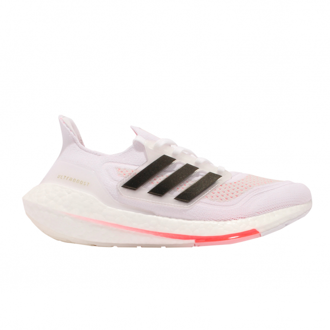 adidas WMNS Ultra Boost 2021 Cloud White Core Black Solar Red