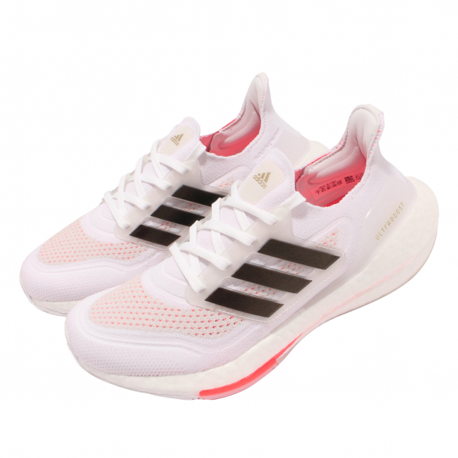 adidas WMNS Ultra Boost 2021 Cloud White Core Black Solar Red S23840