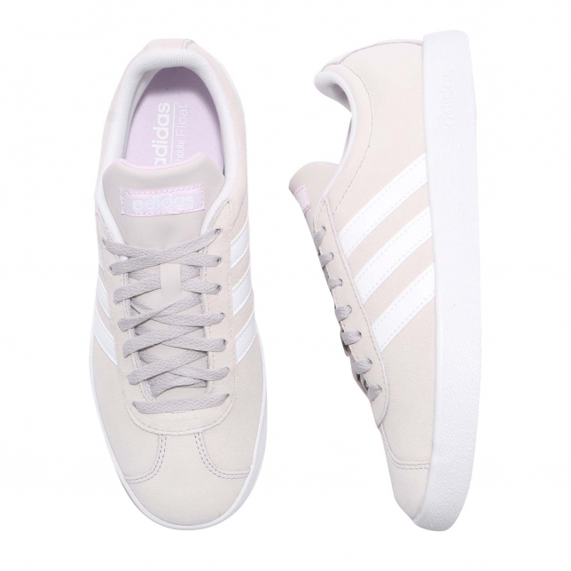 adidas WMNS VL Court 2.0 Chalk Pearl Footwear White Aero Pink