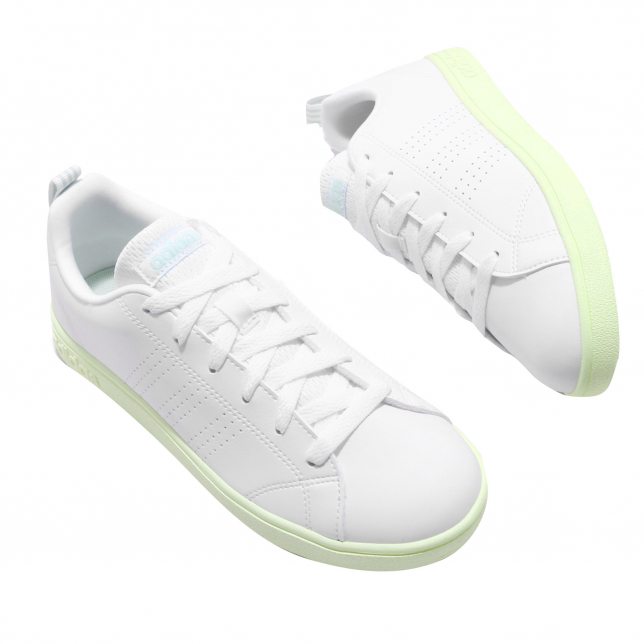 adidas WMNS VS Advantage CL Footwear White Aero Green