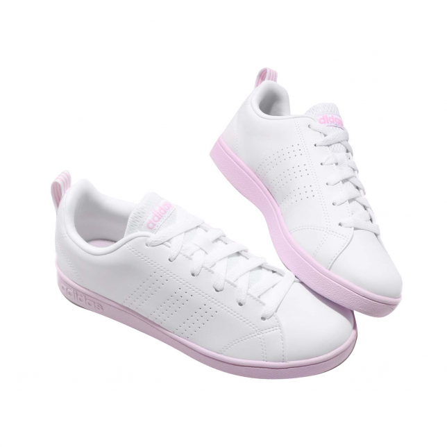 adidas WMNS VS Advantage CL Footwear White Aero Pink - Dec 2018 - DB1536