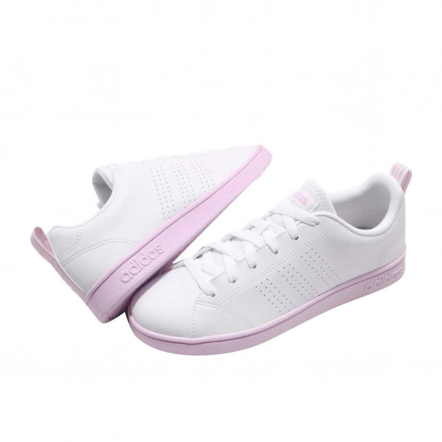 adidas WMNS VS Advantage CL Footwear White Aero Pink - Dec 2018 - DB1536