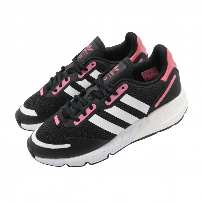 adidas WMNS ZX 1K Boost Core Black Hazy Rose