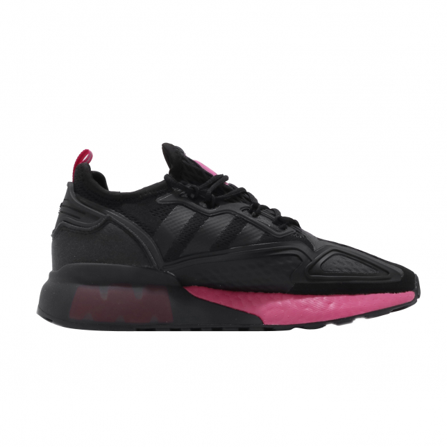 adidas WMNS ZX 2K Boost Core Black Shopink - May 2020 - FV8986