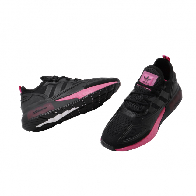 adidas WMNS ZX 2K Boost Core Black Shopink