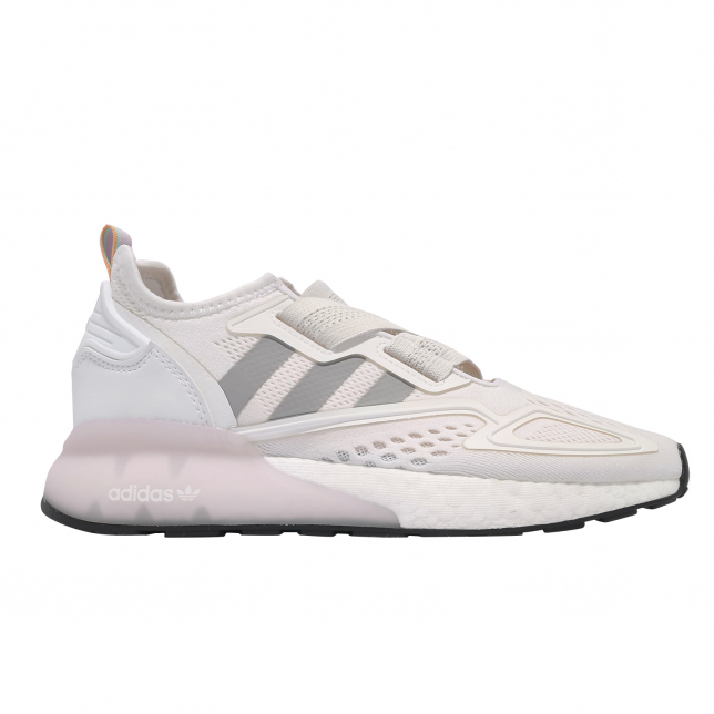 adidas WMNS ZX 2K Boost Lite Footwear White Grey Two Purple Tint