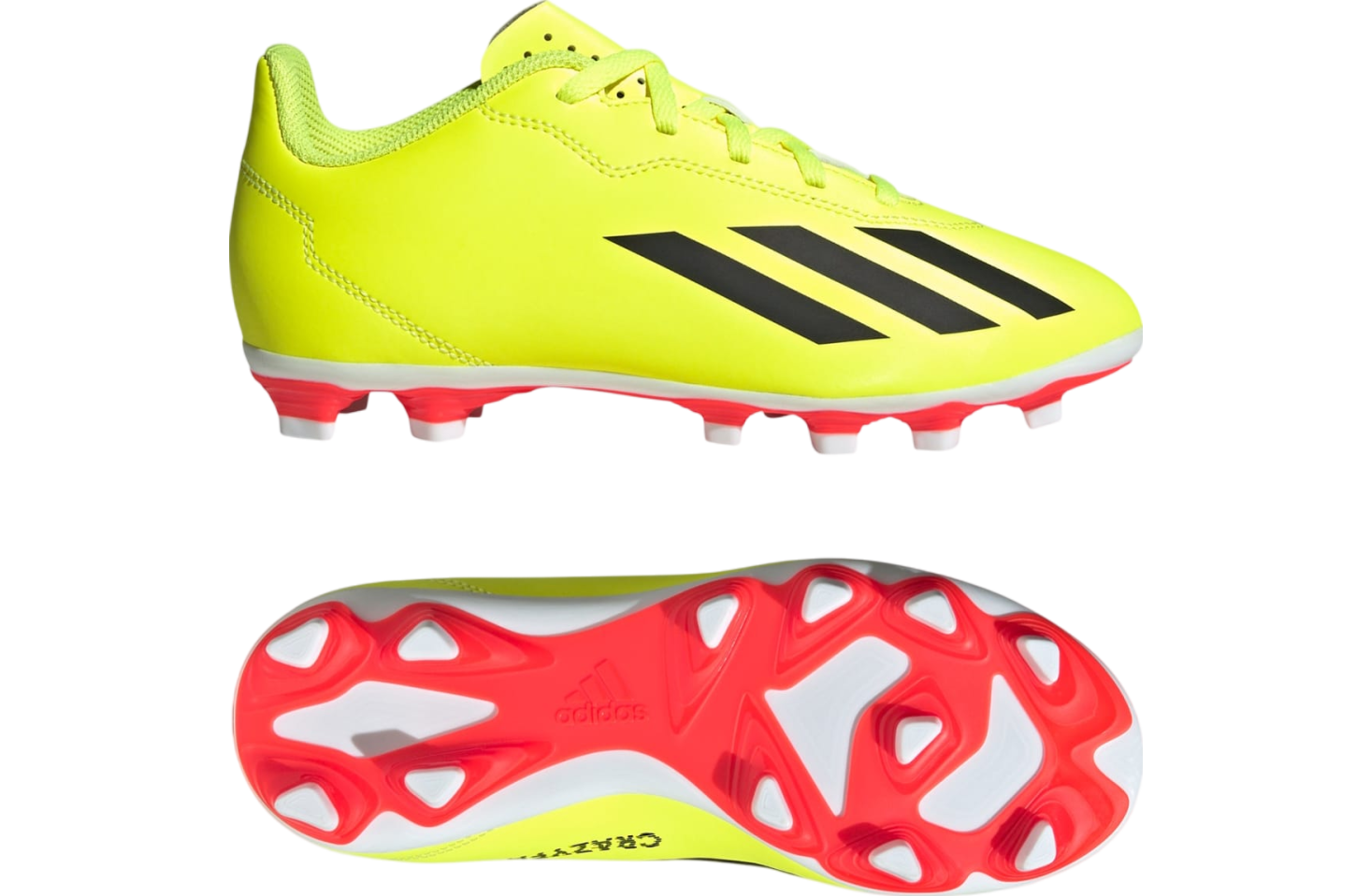 Adidas X Crazyfast Club Fxg J GS Team Solar Yellow 2 / Core Black