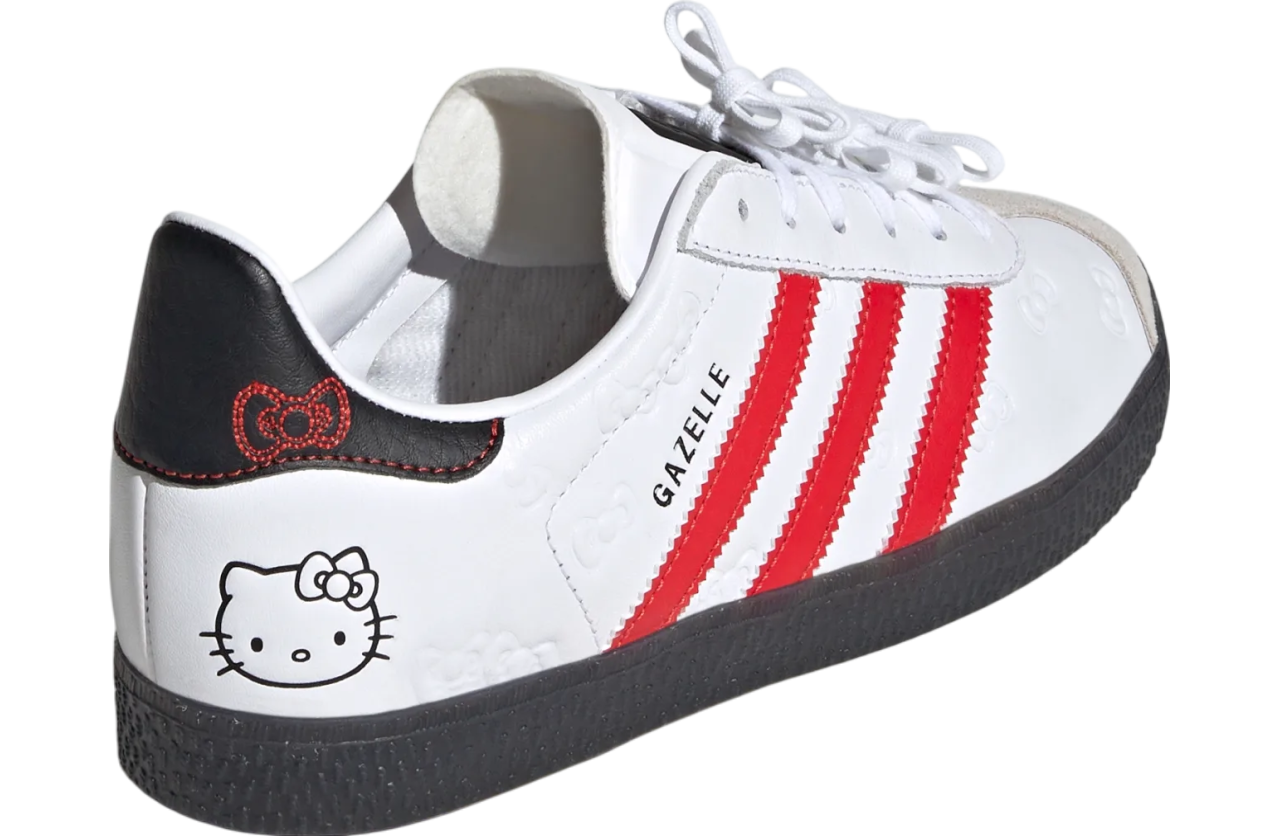 Adidas x Hello Kitty Gazelle GS Cloud White / Red