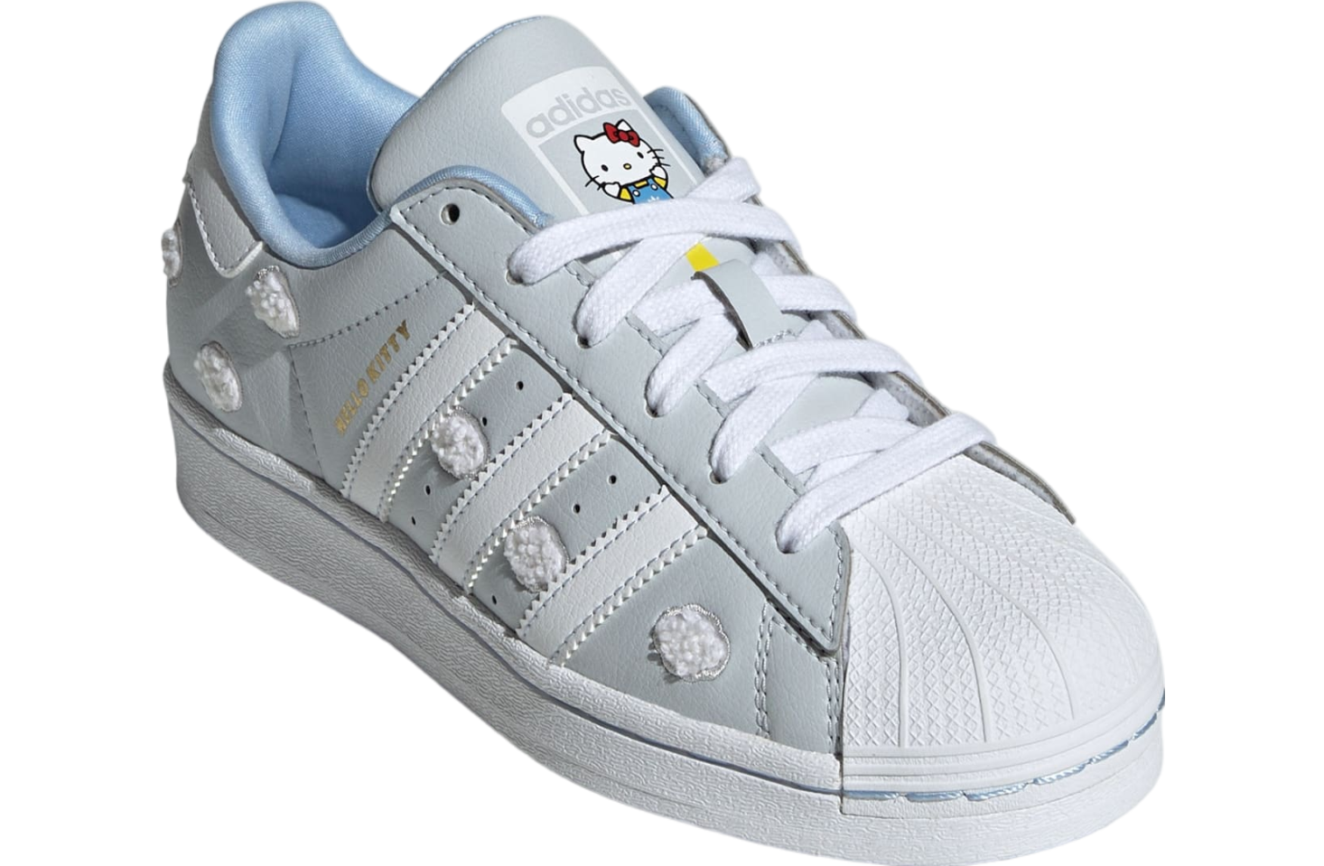 Adidas X Hello Kitty Superstar GS Halo Blue / Cloud White