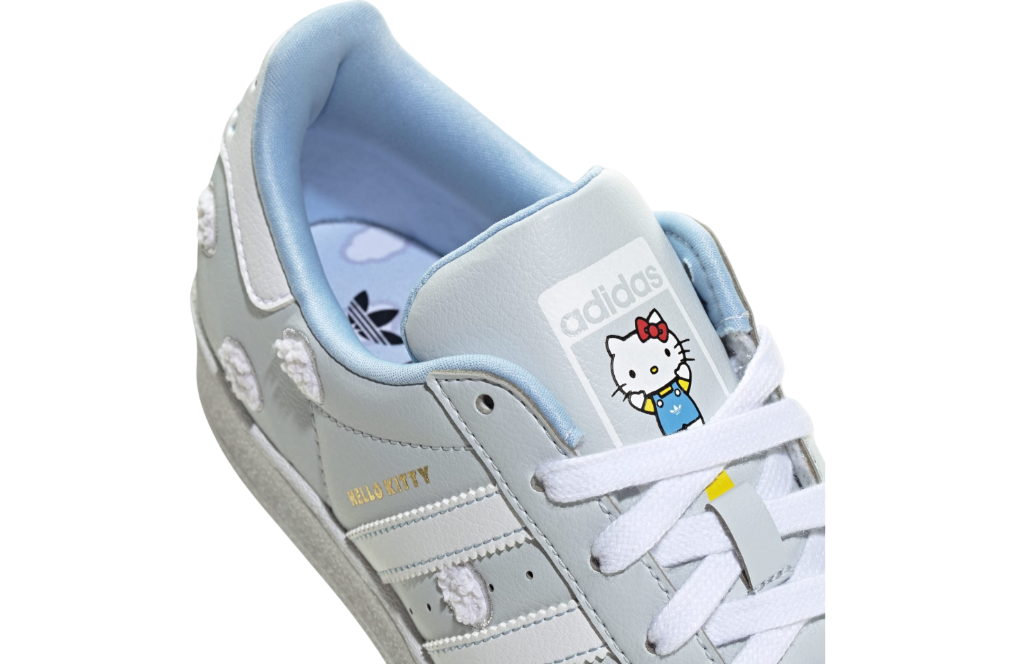 Adidas X Hello Kitty Superstar GS Halo Blue / Cloud White