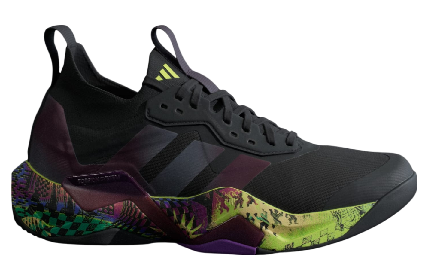 アディダス adidas JEREMY SCOTT コラボ フラットシューズ Adidas x Jeremy Scott Rapidmove Adv 2 Core Black / Aurora Met