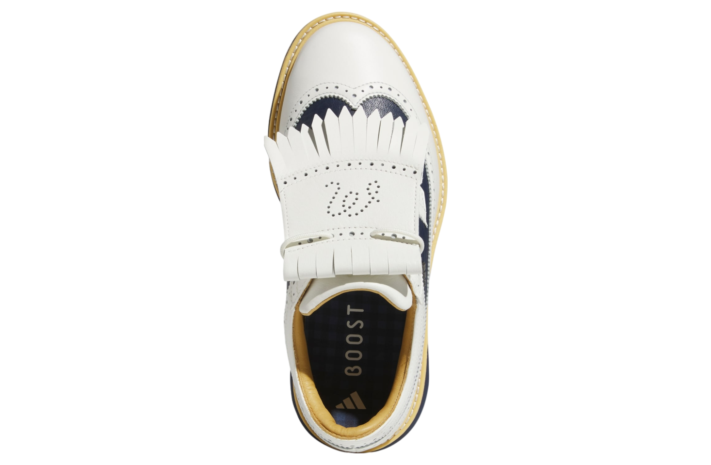 Adidas X Malbon Mc87 Spikeless Golf Off White / Collegiate Navy