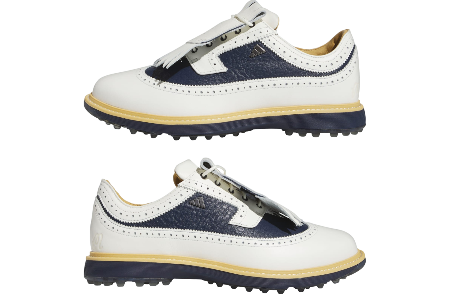 Adidas X Malbon Mc87 Spikeless Golf Off White / Collegiate Navy