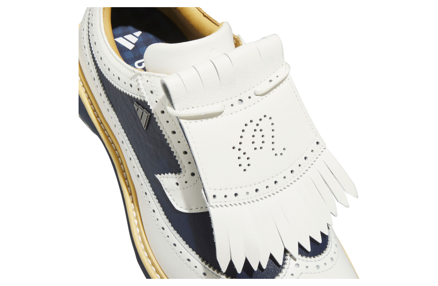 Adidas X Malbon Mc87 Spikeless Golf Off White / Collegiate Navy