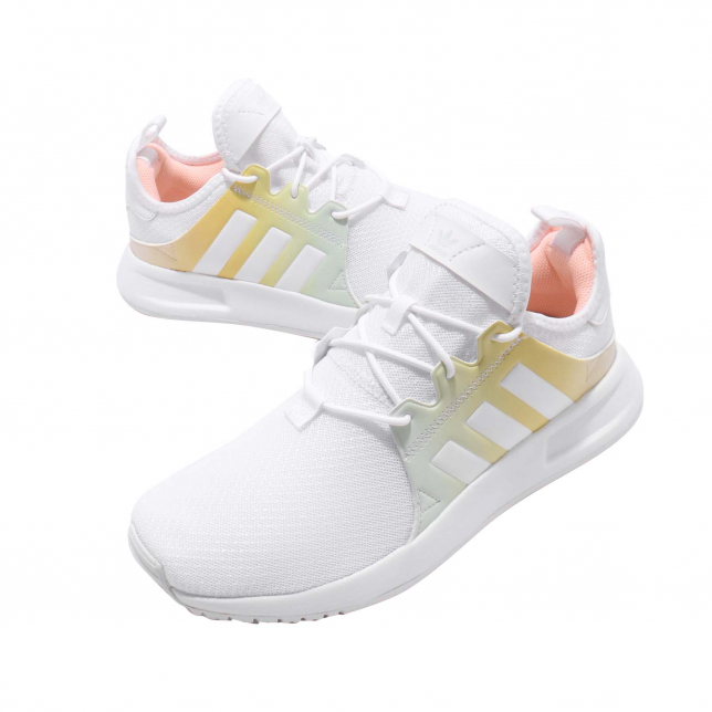 adidas X_PLR GS Footwear White Easy Yellow CG6828 - KicksOnFire.com