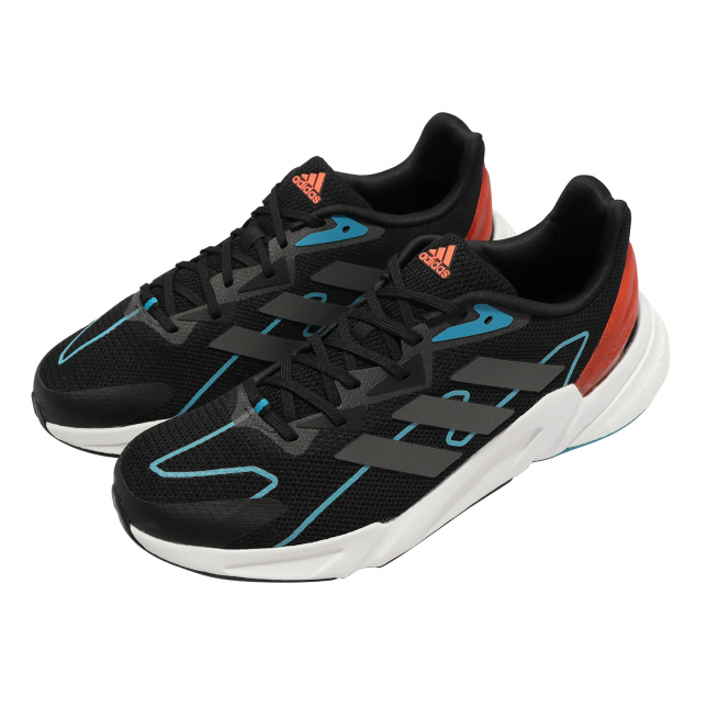 adidas X9000L2 Core Black Solar Red