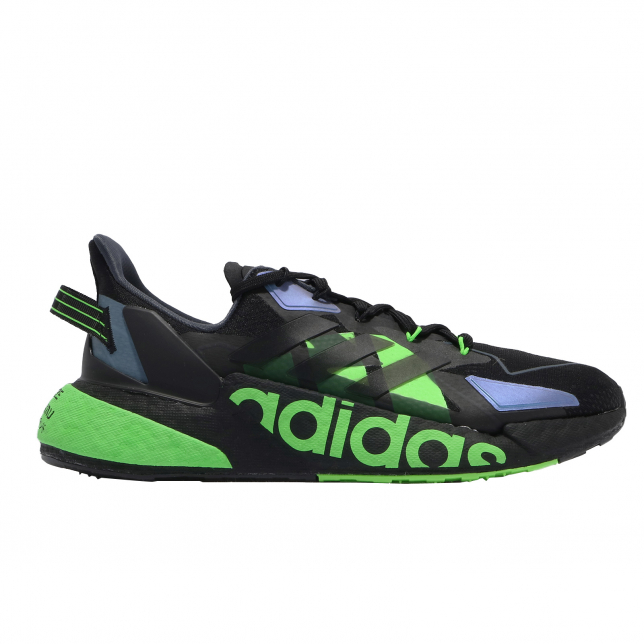 adidas X9000L4 Core Black Solar Green