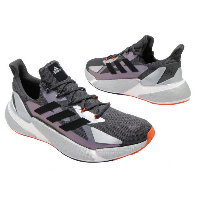 adidas X9000L4 Grey Six Core Black Orange