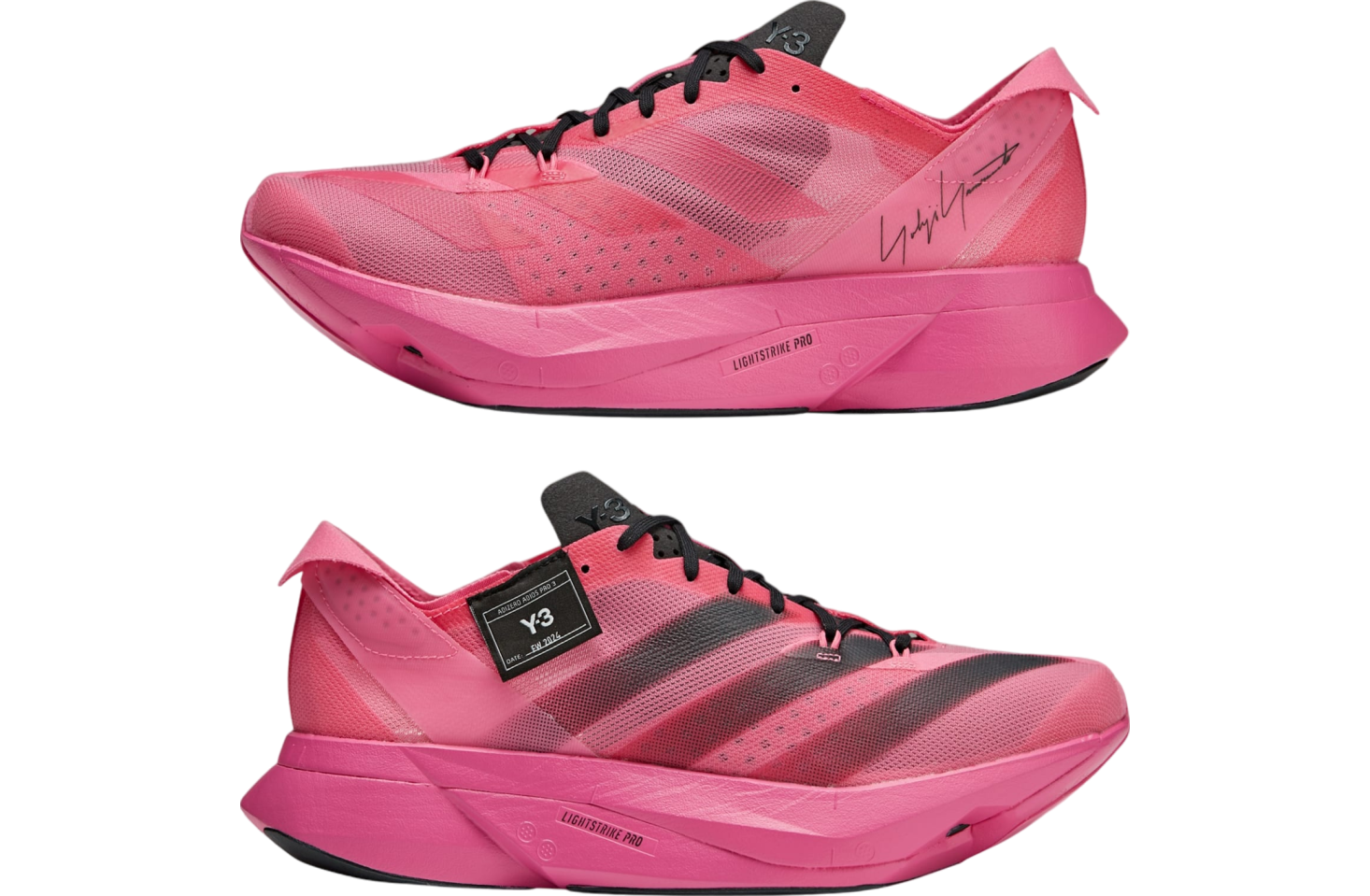 Adidas Y-3 Adios Pro 3.0 WMNS Semi Solar Pink / Core Black