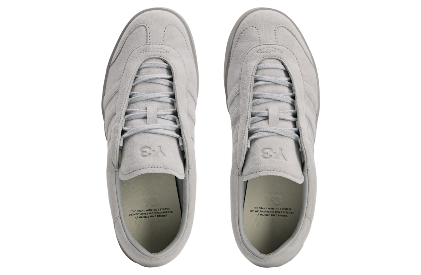 Adidas Y-3 Gazelle Grey Two