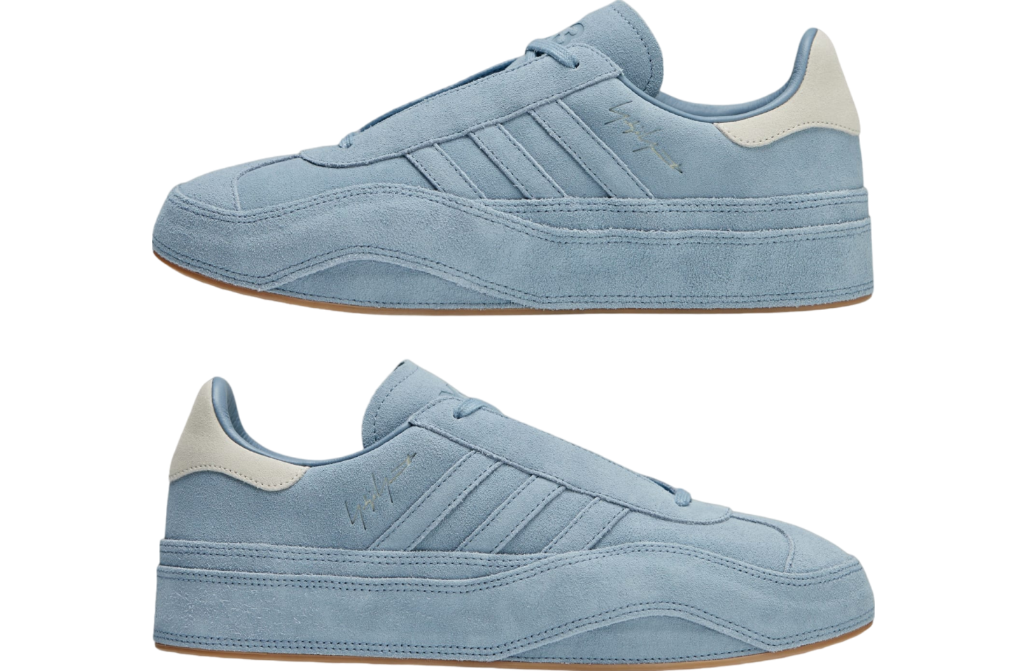 Adidas Y-3 Gazelle WMNS Tactile Blue / Alumina