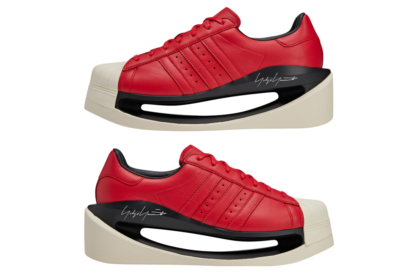 Adidas Y-3 Gendo Superstar Better Scarlet / Black - Jan 2025 Adidas Y-3 Gendo Superstar Better Scarlet / Black - Jan 2025