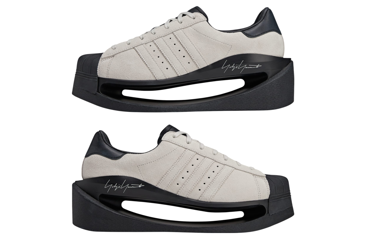 Adidas Y-3 Gendo Superstar Talc / Black