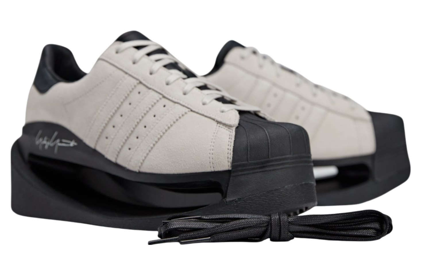 Adidas Y-3 Gendo Superstar Talc / Black