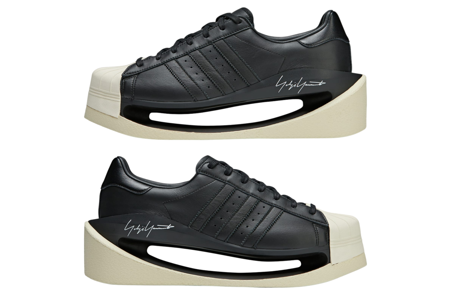 Adidas Y-3 Gendo Superstar WMNS Black / Cream White