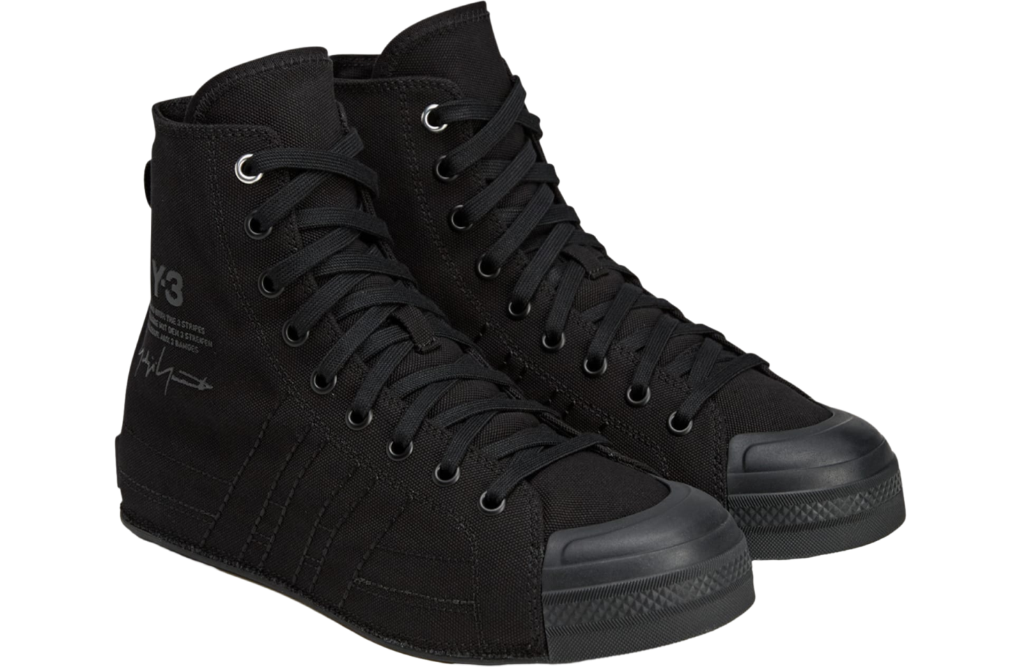 Adidas Y-3 Nizza Hi Black / Black