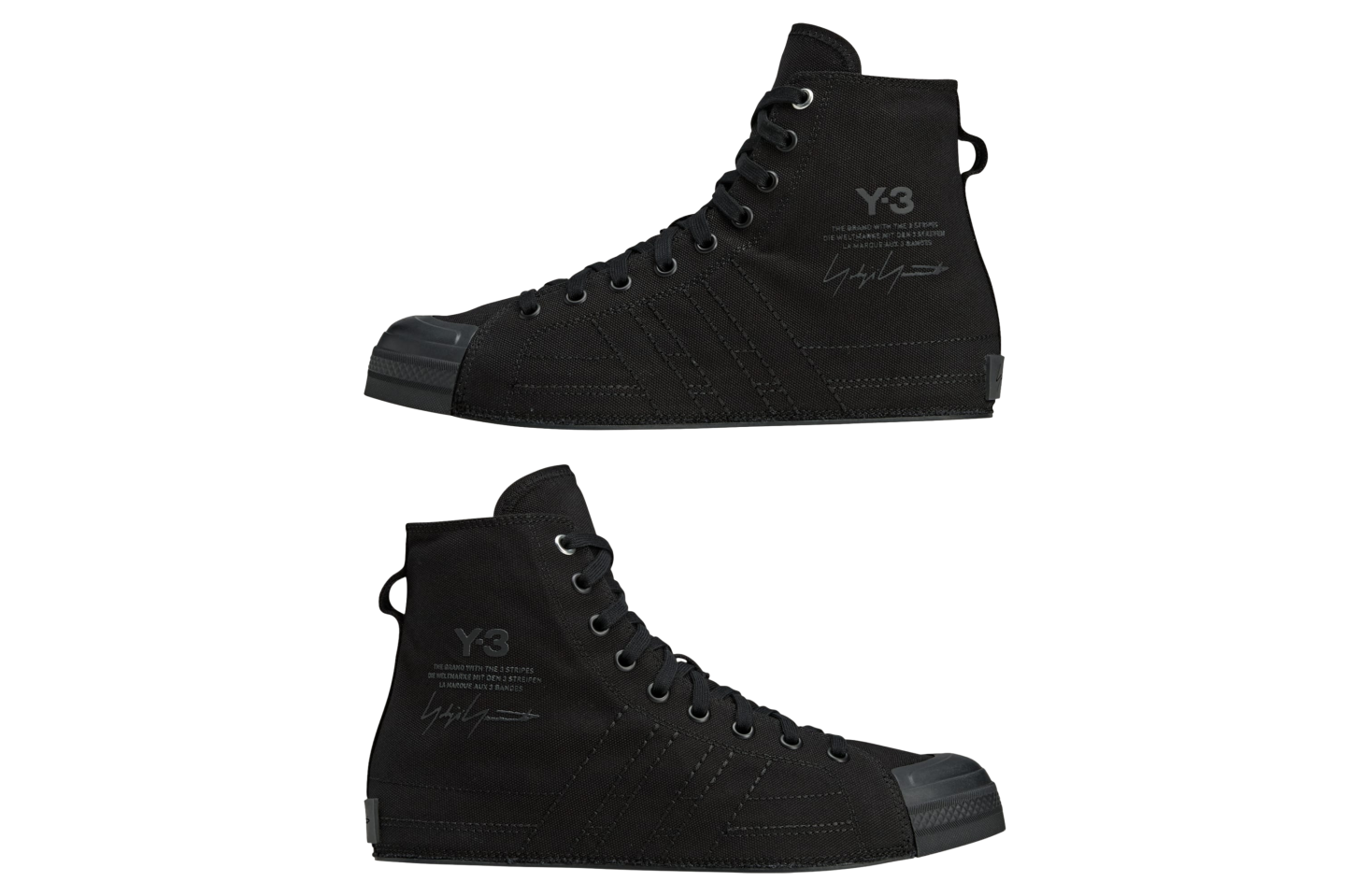Adidas Y-3 Nizza Hi Black / Black