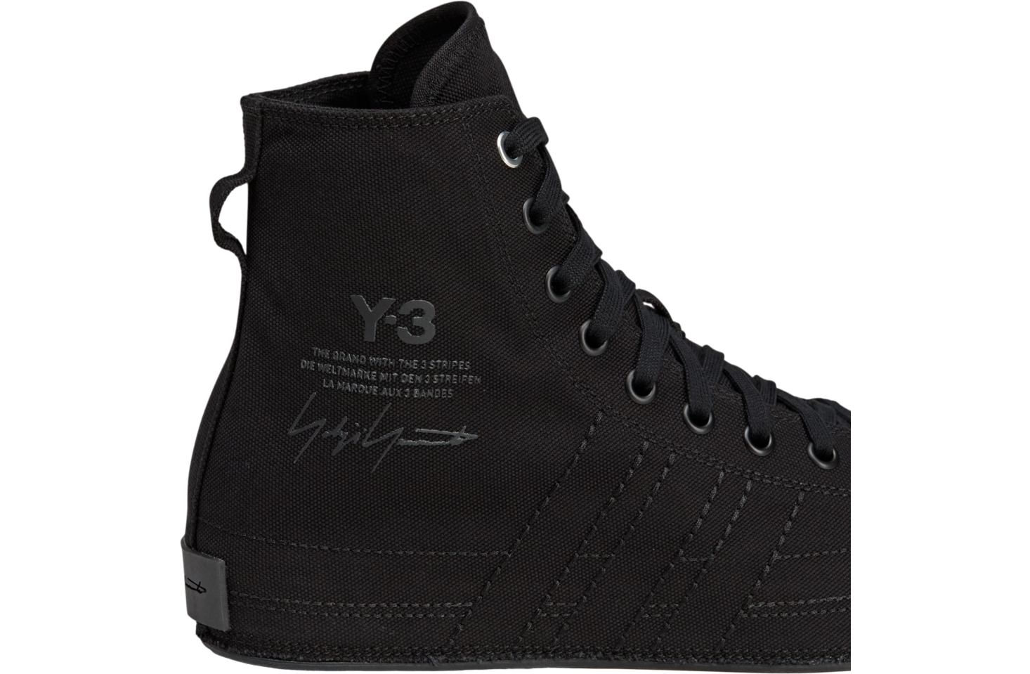 Adidas Y-3 Nizza Hi Black / Black