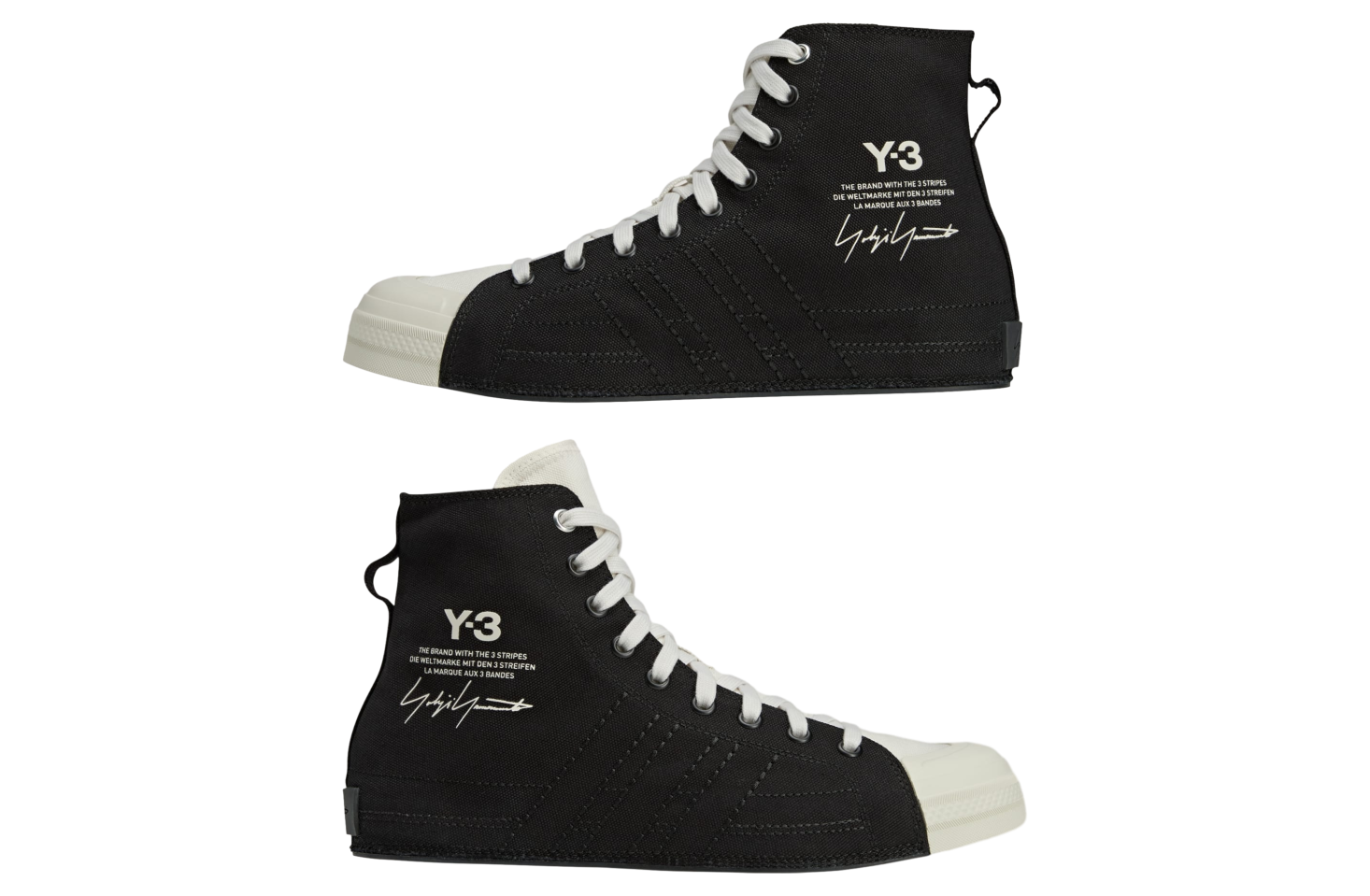 Adidas Y-3 Nizza Hi Orbit Grey / Black - Jun 2025 - JQ8818 Adidas Y-3 Nizza Hi Orbit Grey / Black - Jun 2025 - JQ8818