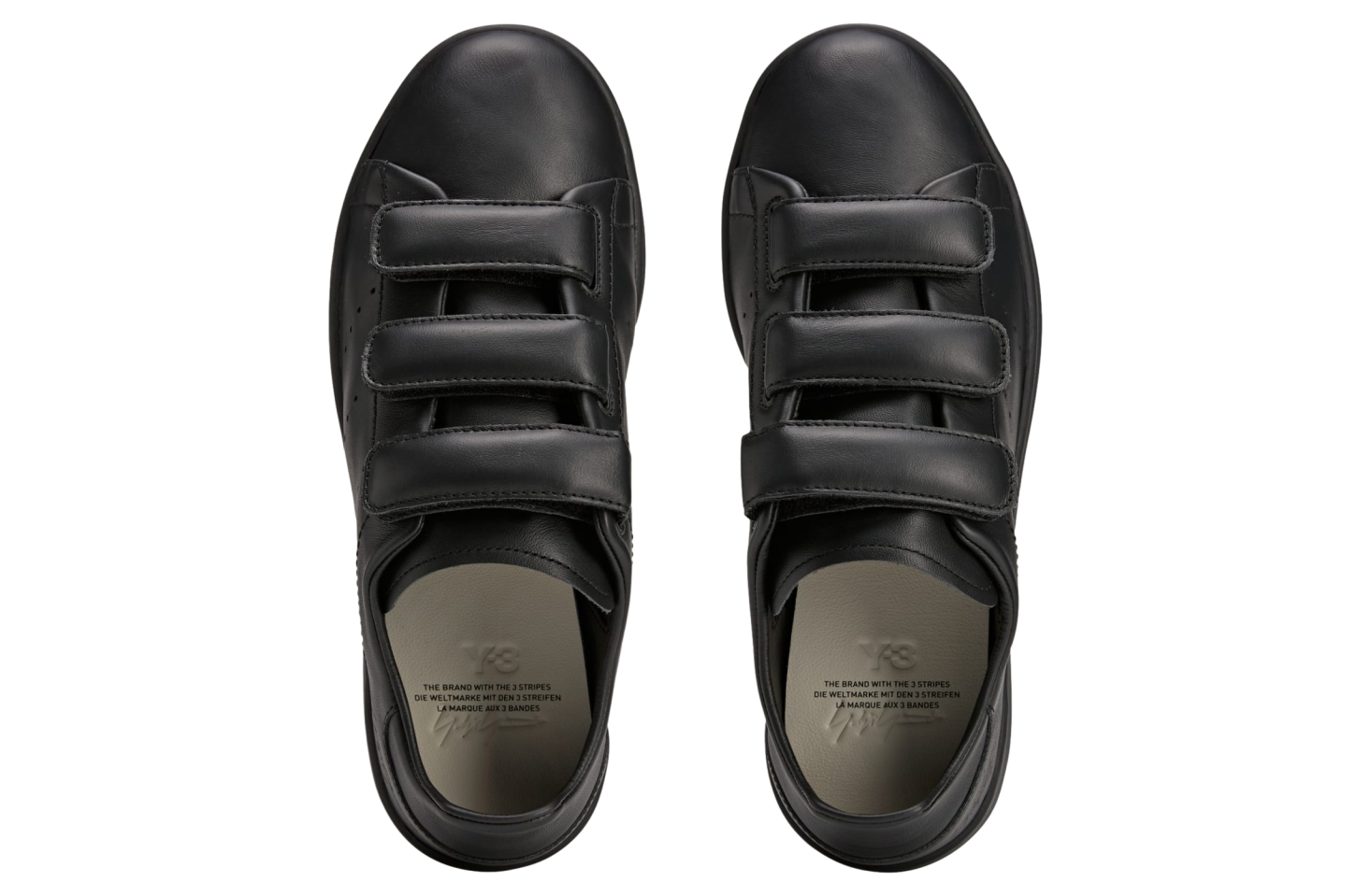 Adidas Y-3 Stan Smith Hook-And-Loop Black