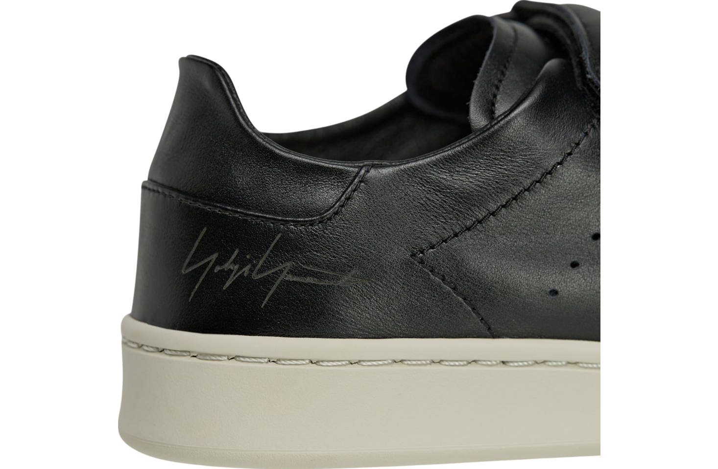 Adidas Y-3 Stan Smith Hook-And-Loop Black / Talc