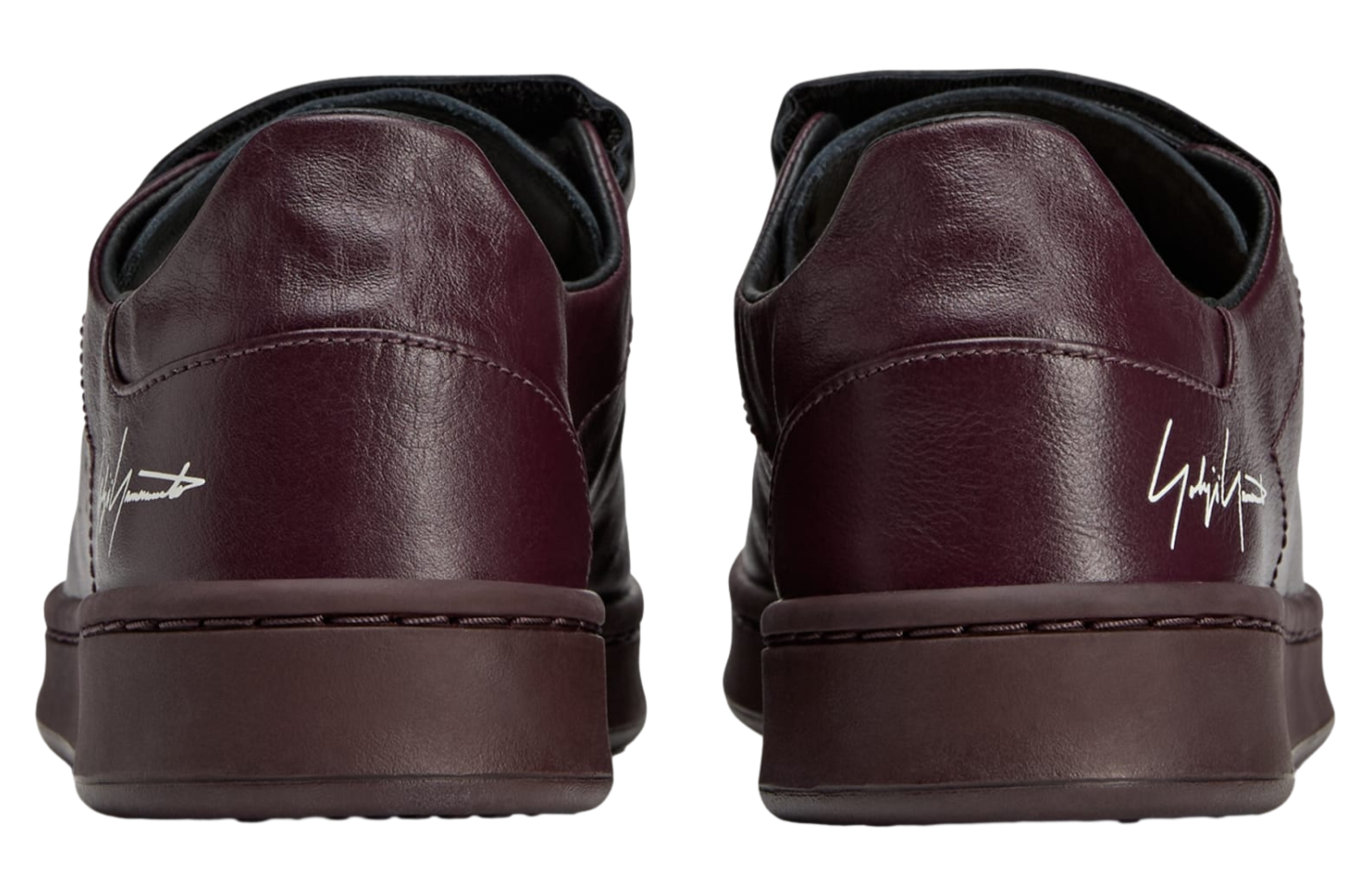 Adidas Y-3 Stan Smith Hook-and-loop Shadow Maroon / Black