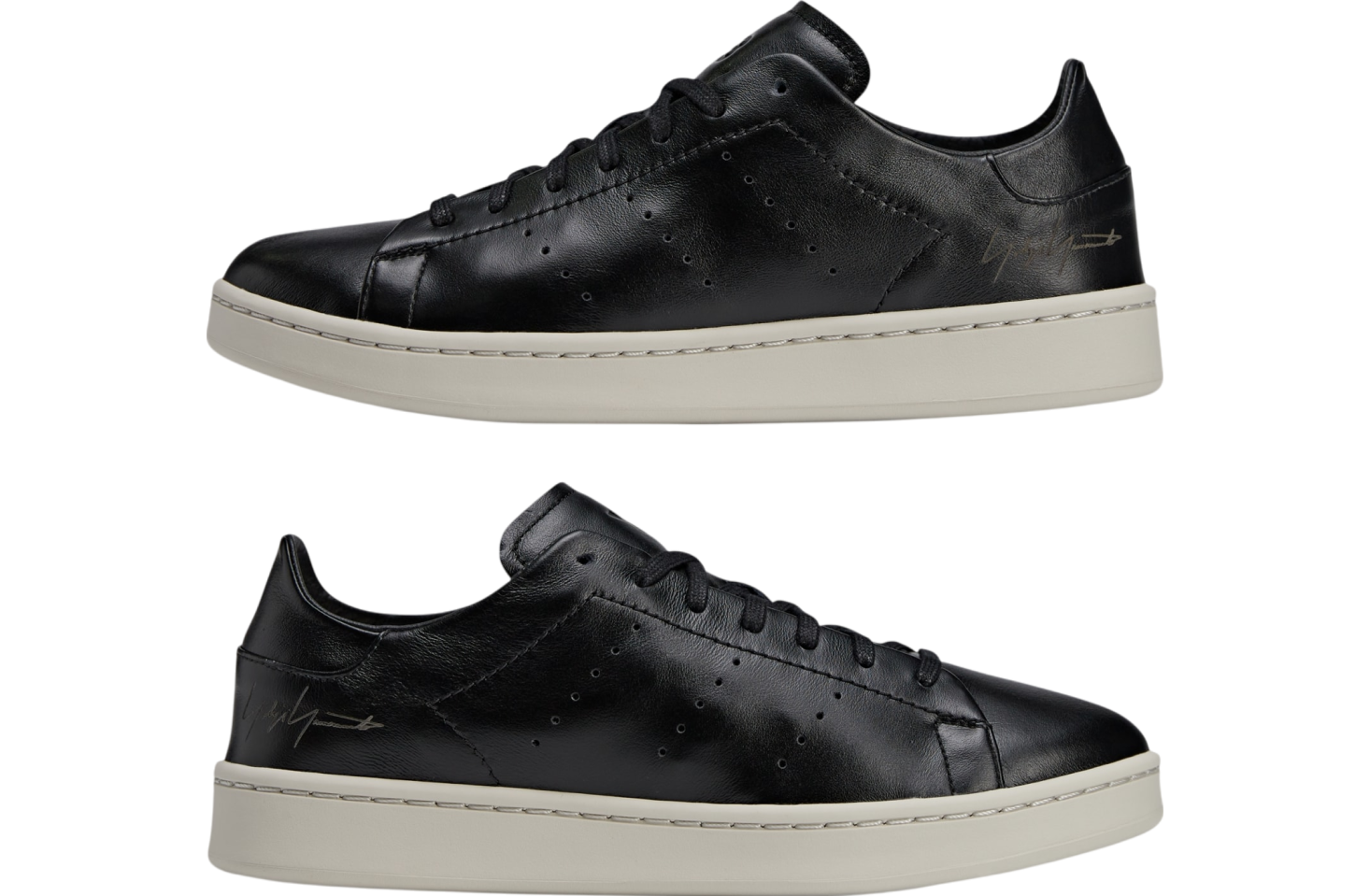 スニーカー Y-3 Woman Sneakers Black JQ4977 TALC/BLACK Adidas Y-3 Stan Smith Talc / Black - Nov 2024 - JQ4977