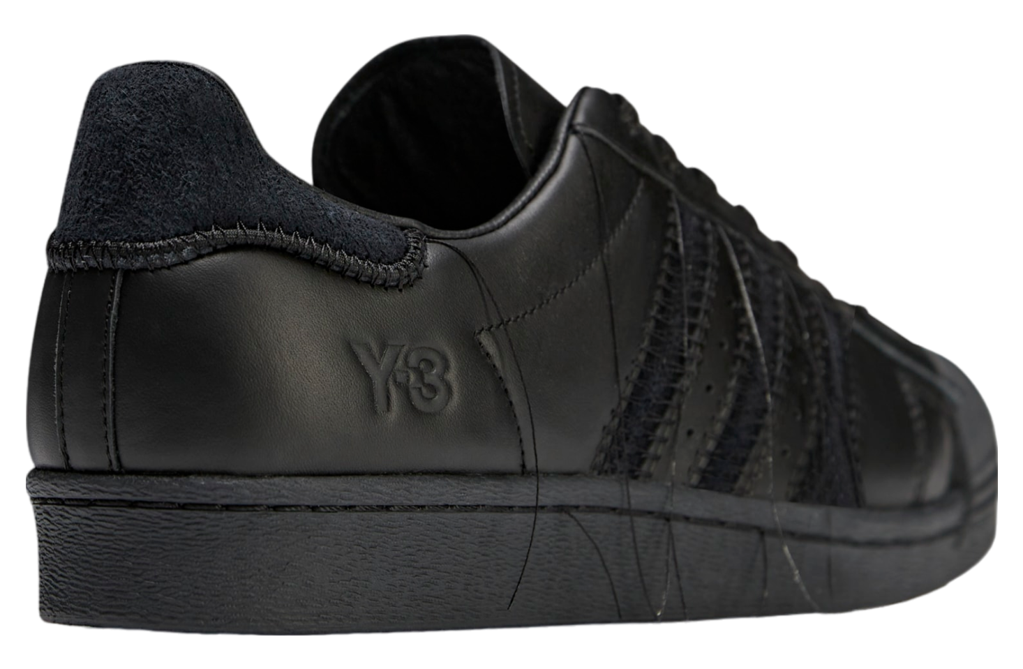 Adidas Y-3 Superstar WMNS Black (Sashiko stitching)