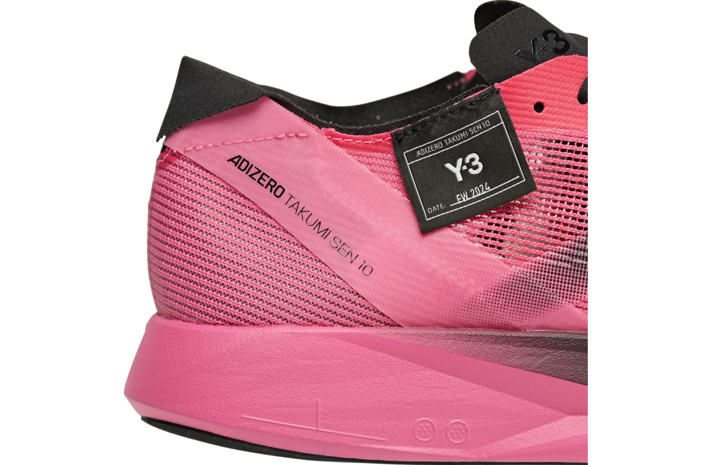 Adidas Y-3 Takumi Sen 10 WMNS Semi Solar Pink / Core Black