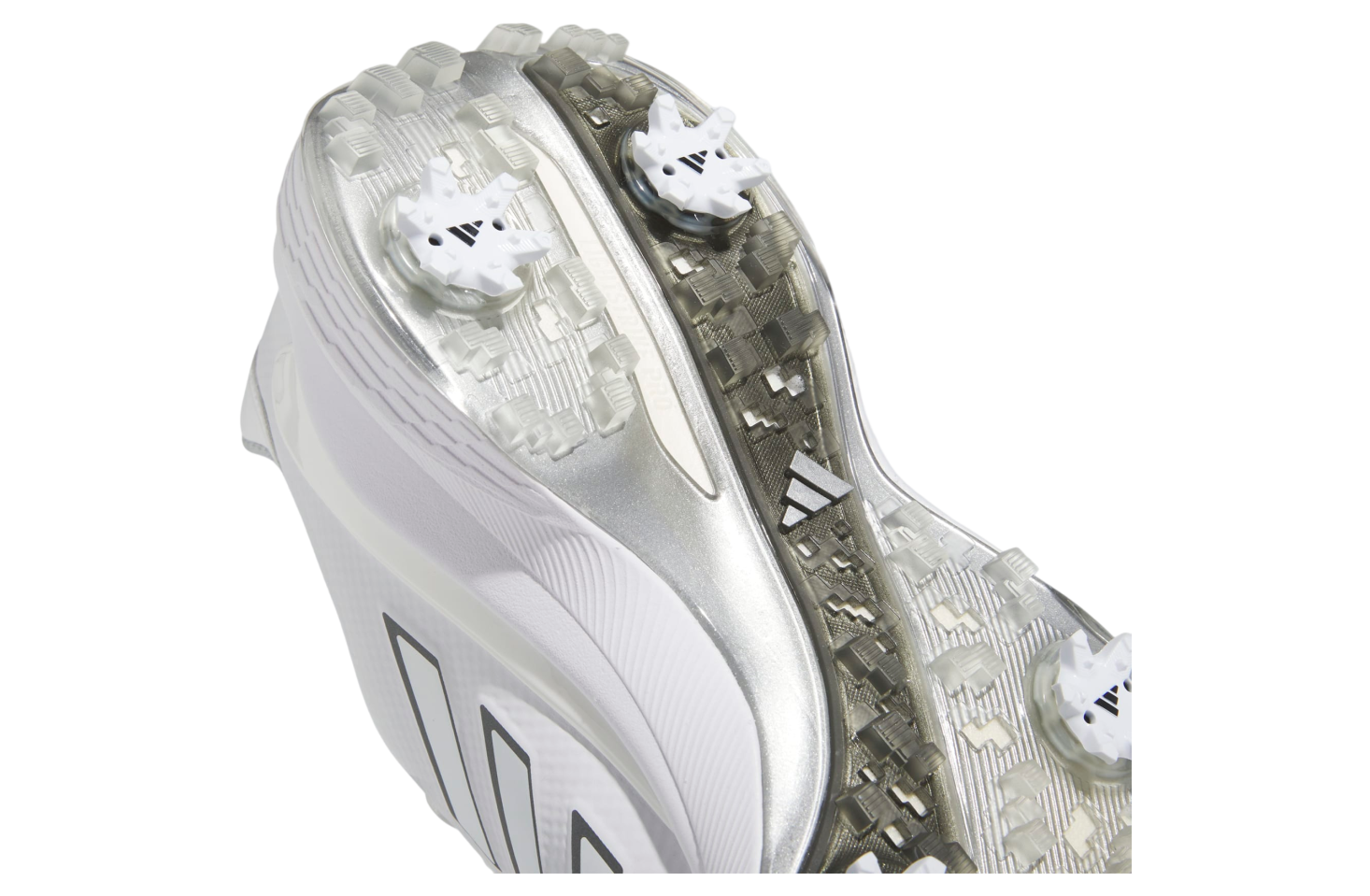 Adidas Zg23 Wide Golf Cloud White / Dark Silver Metallic