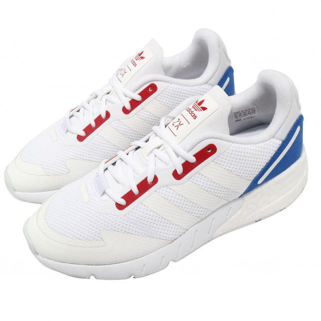 adidas ZX 1K Boost White Blue Red