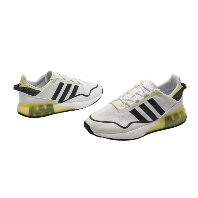 adidas ZX 2K Boost Pure Cloud White Pulse Yellow GZ7729 