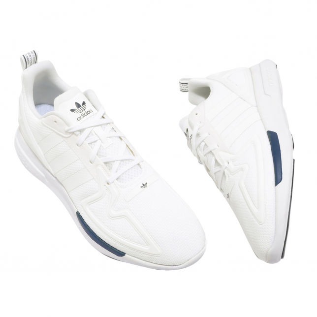 adidas ZX 2K Flux Footwear White Tech Indigo FW0470