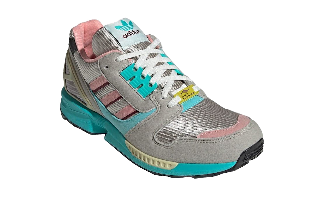 adidas ZX 8000 Metallic Grey GW3049 - KicksOnFire.com