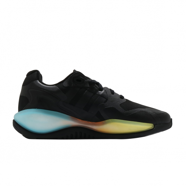 adidas ZX Alkyne Core Black Solar Orange FW4793 - KicksOnFire.com