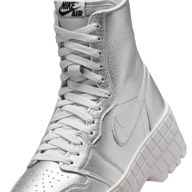 Air Jordan 1 Brooklyn Metallic Silver