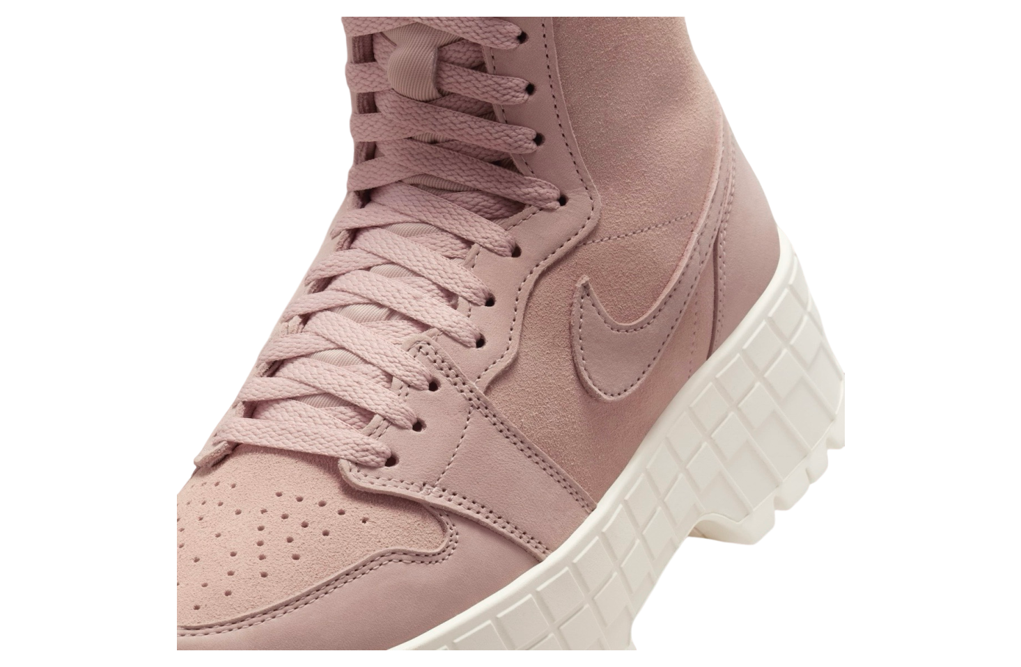 Air Jordan 1 Brooklyn WMNS Pink Suede