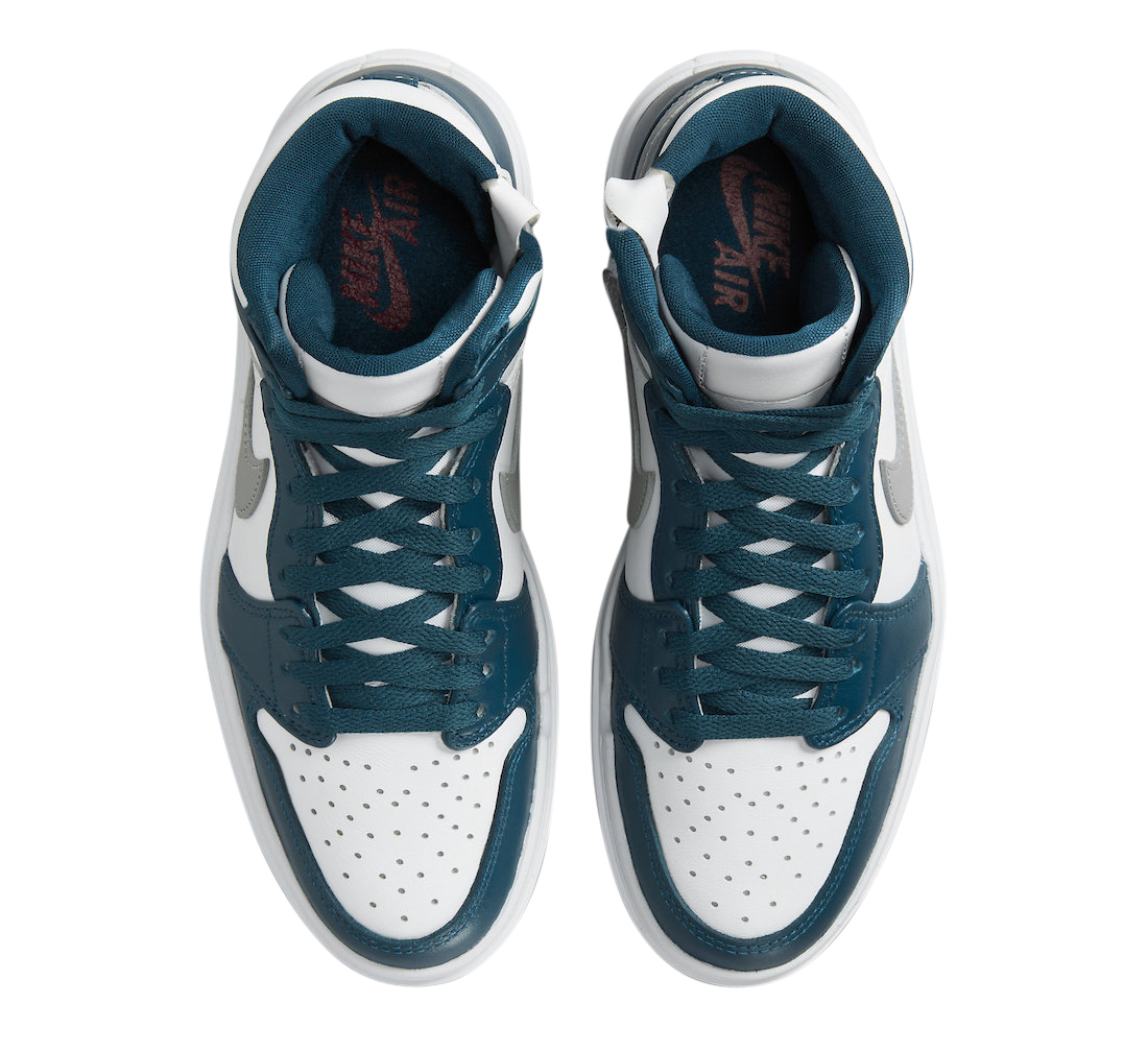 Navy blue and light blue jordan 1 best sale