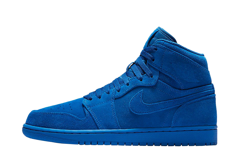 Air Jordan 1 High Blue Suede